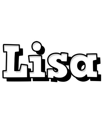 Lisa snowing logo