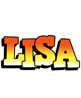 Lisa sunset logo