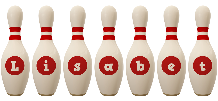 Lisabet bowling-pin logo