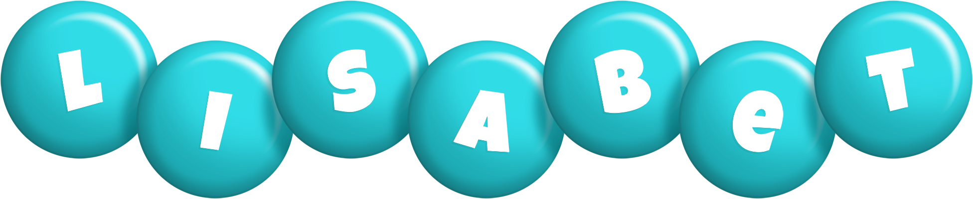 Lisabet candy-azur logo