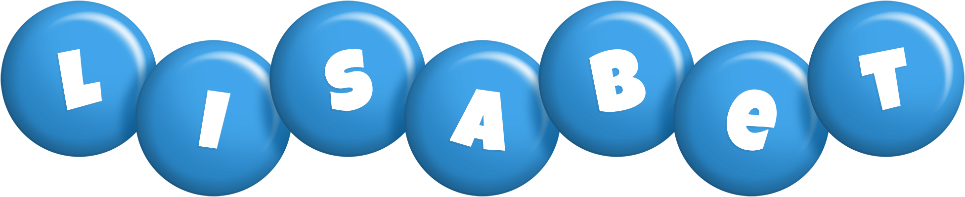 Lisabet candy-blue logo