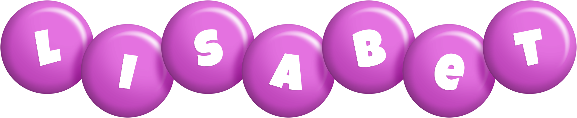 Lisabet candy-purple logo