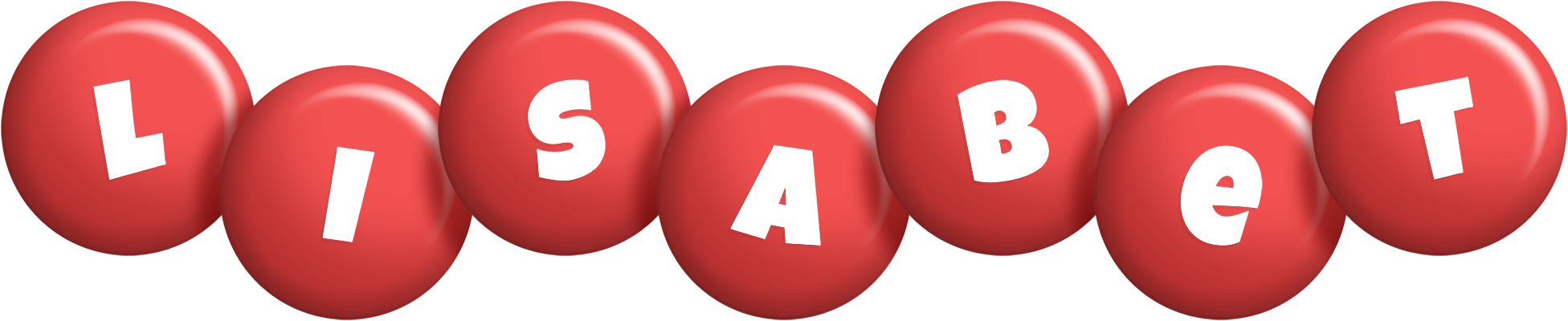 Lisabet candy-red logo