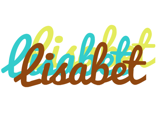 Lisabet cupcake logo