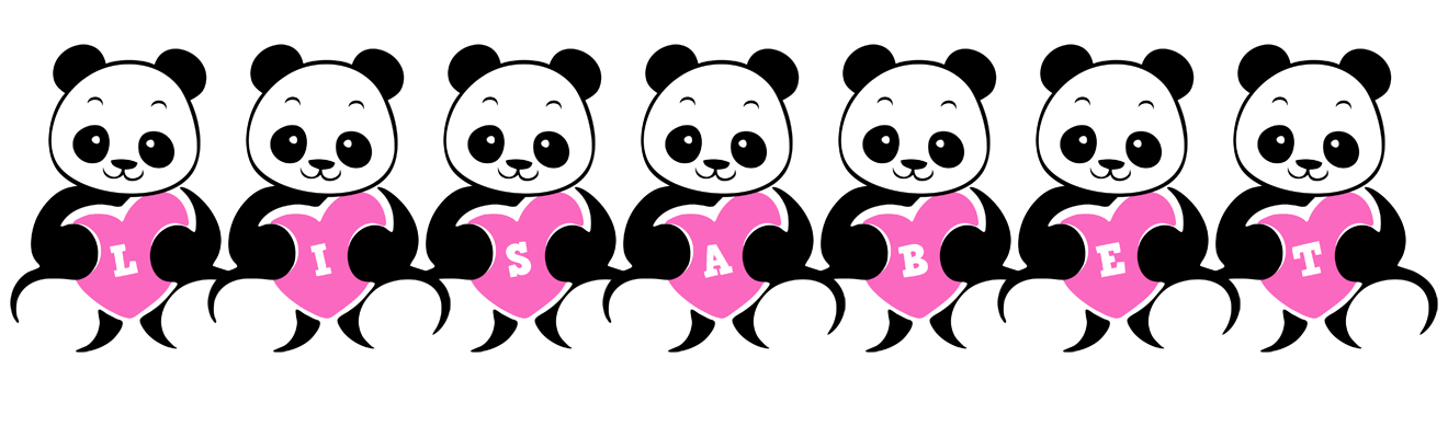 Lisabet love-panda logo