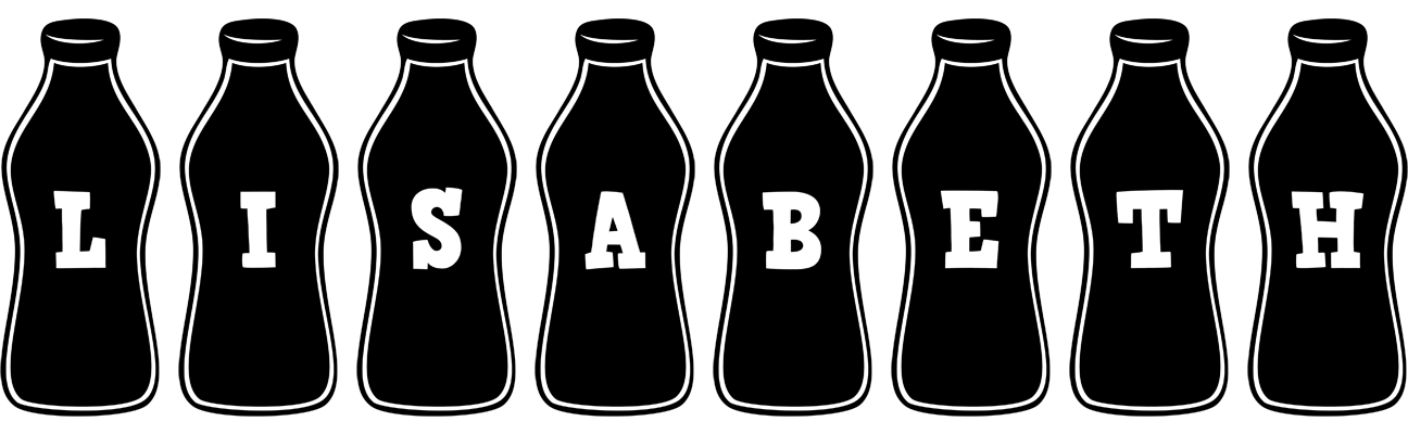 Lisabeth bottle logo