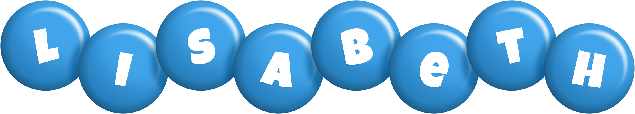 Lisabeth candy-blue logo