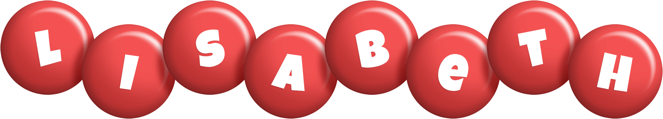 Lisabeth candy-red logo