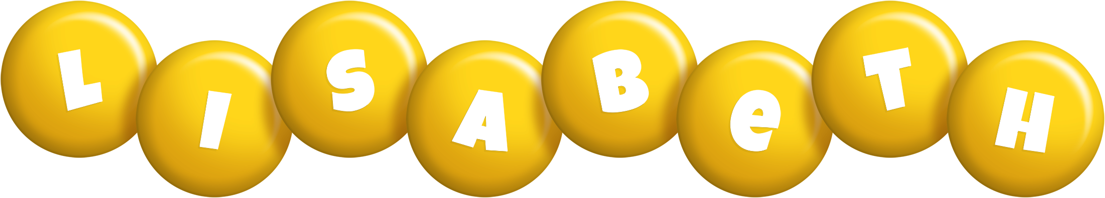 Lisabeth candy-yellow logo