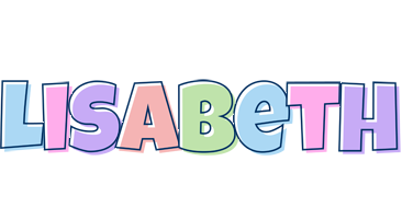 Lisabeth pastel logo