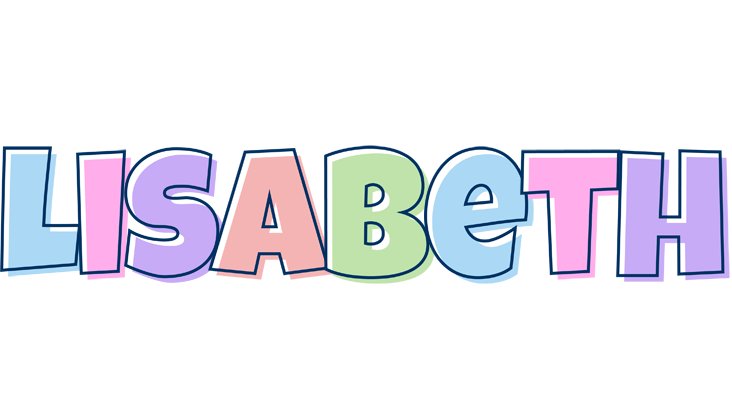 Lisabeth pastel logo