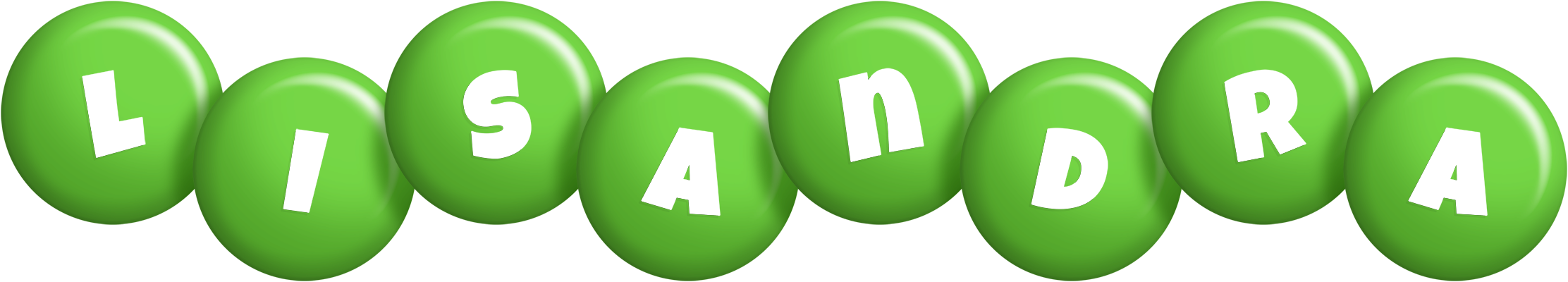 Lisandra candy-green logo