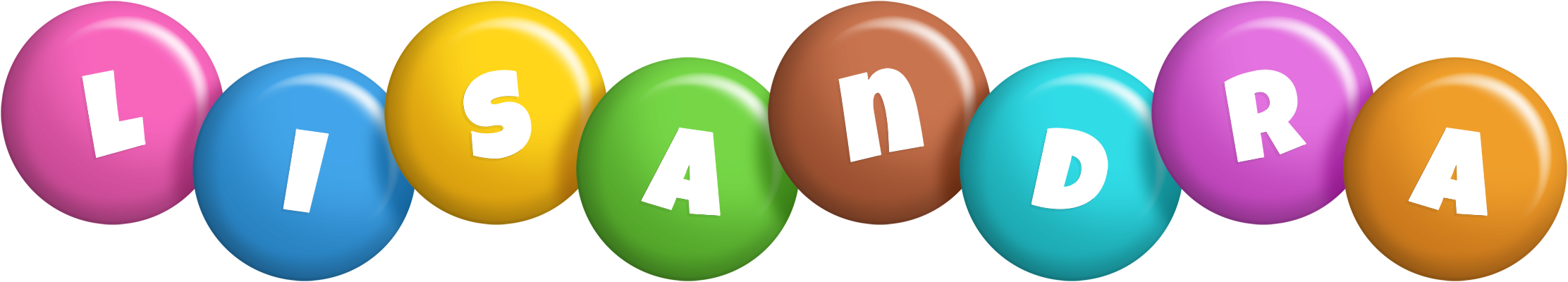 Lisandra candy logo