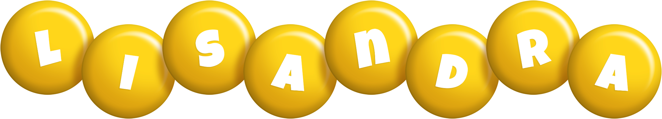 Lisandra candy-yellow logo