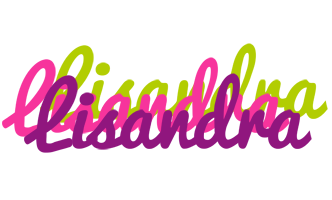 Lisandra flowers logo