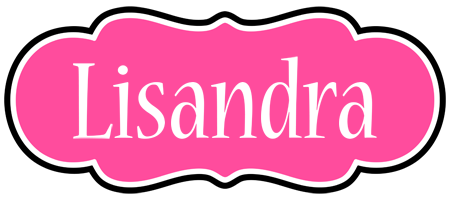 Lisandra invitation logo