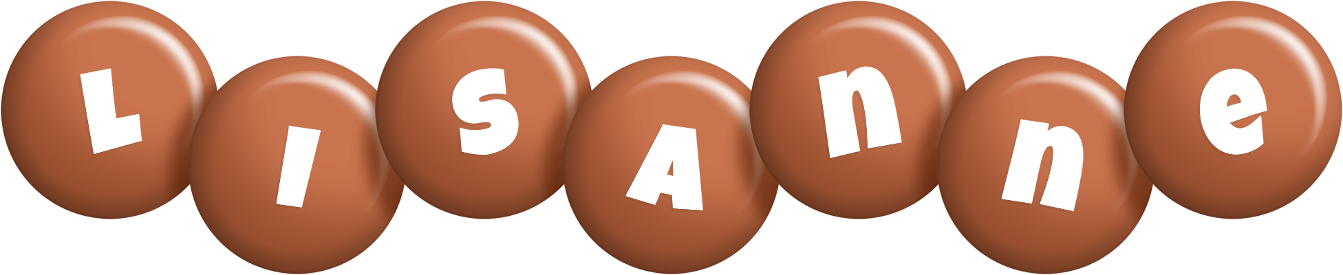 Lisanne candy-brown logo