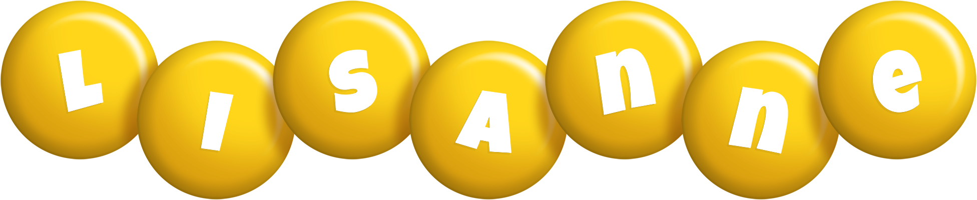 Lisanne candy-yellow logo