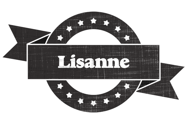 Lisanne grunge logo
