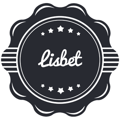 Lisbet badge logo