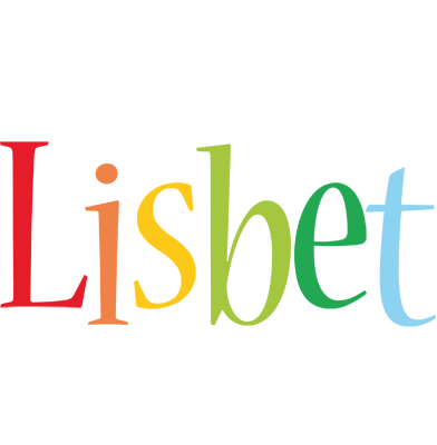 Lisbet birthday logo