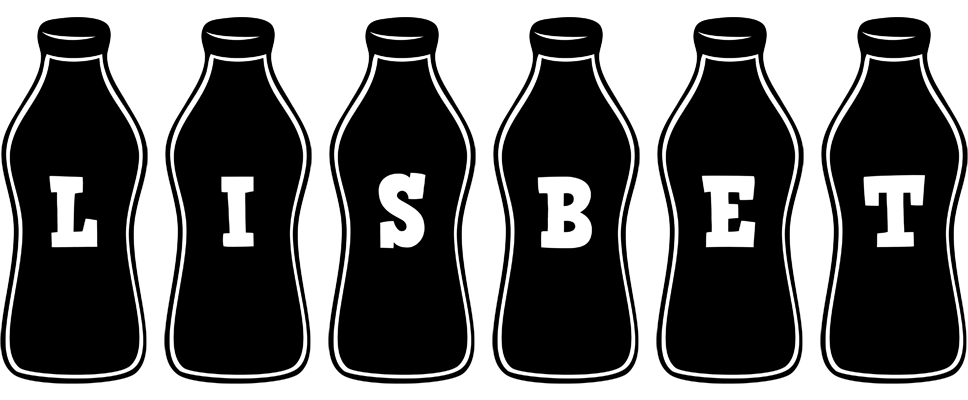 Lisbet bottle logo