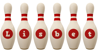 Lisbet bowling-pin logo