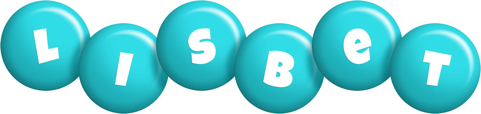 Lisbet candy-azur logo