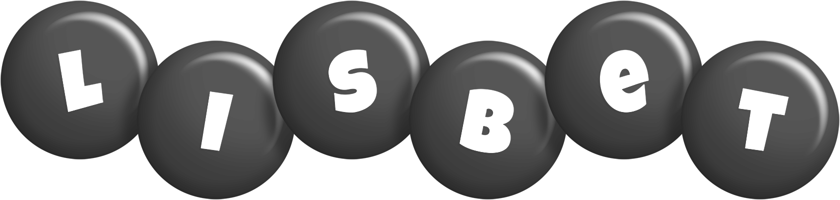 Lisbet candy-black logo