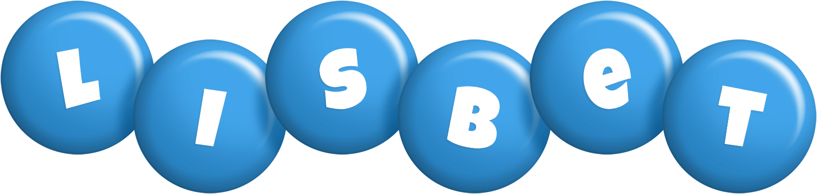 Lisbet candy-blue logo