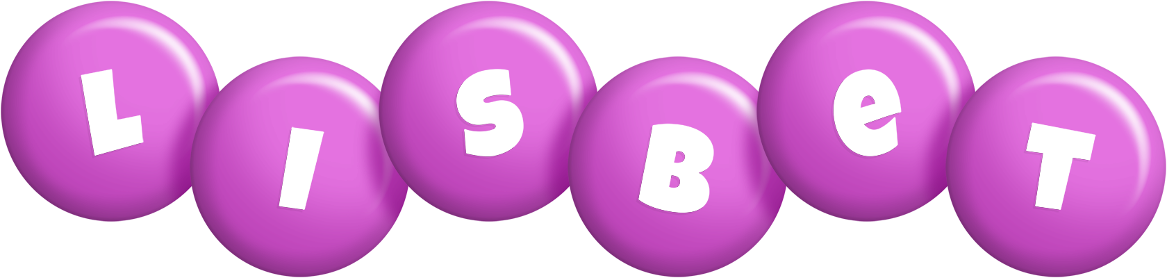 Lisbet candy-purple logo