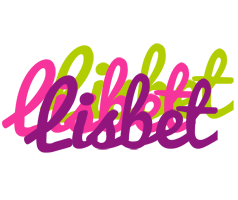 Lisbet flowers logo