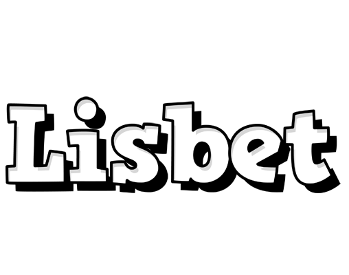 Lisbet snowing logo