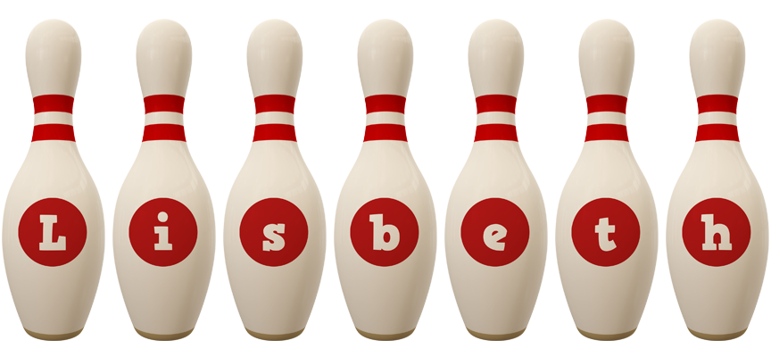 Lisbeth bowling-pin logo