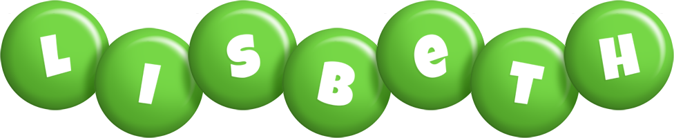Lisbeth candy-green logo