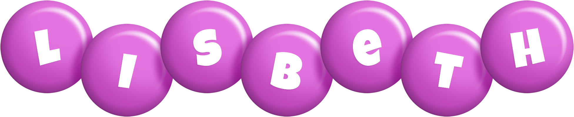 Lisbeth candy-purple logo