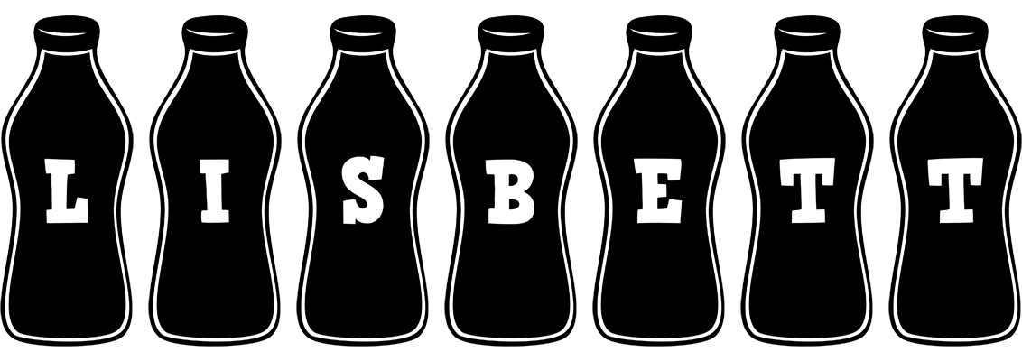 Lisbett bottle logo