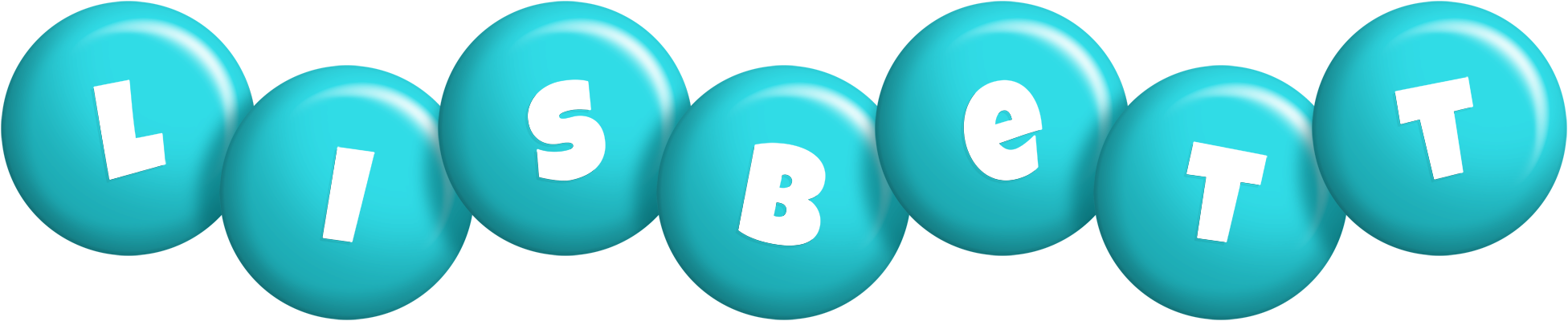 Lisbett candy-azur logo