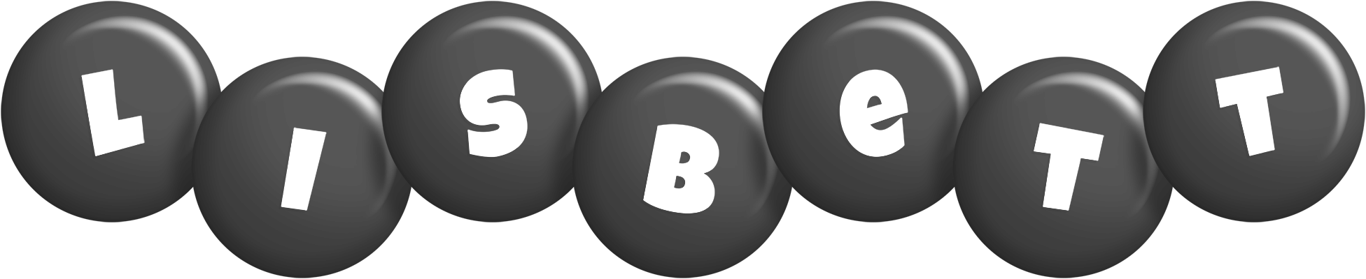Lisbett candy-black logo
