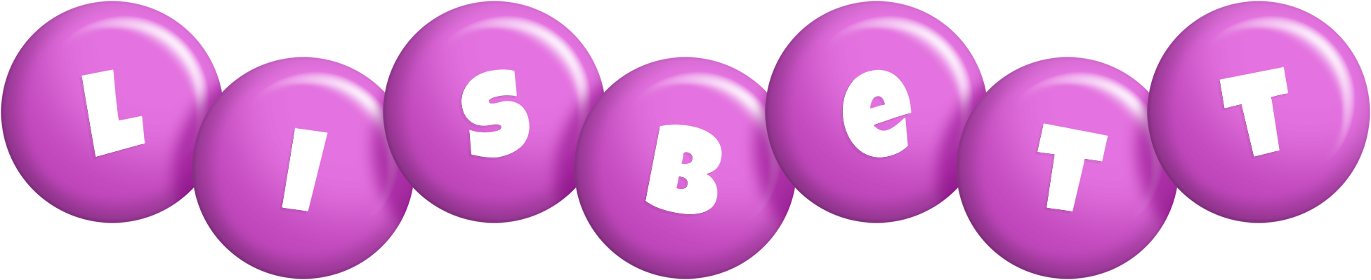 Lisbett candy-purple logo