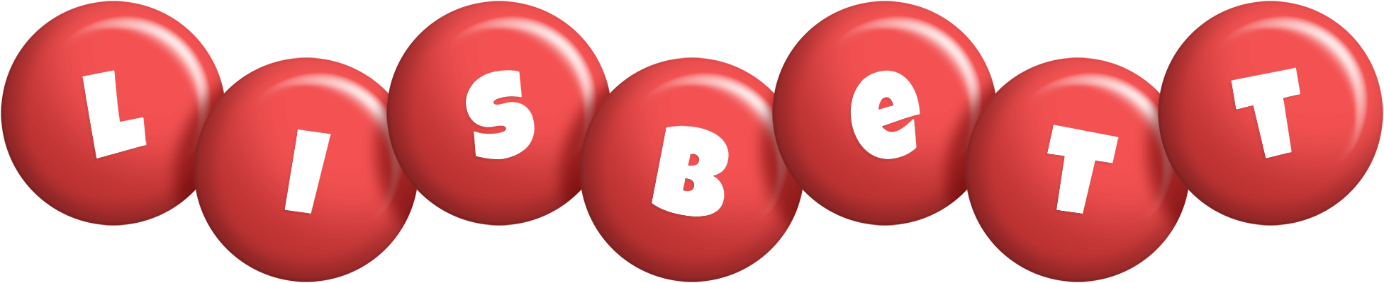 Lisbett candy-red logo