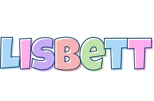 Lisbett pastel logo