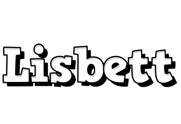 Lisbett snowing logo
