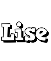 Lise snowing logo