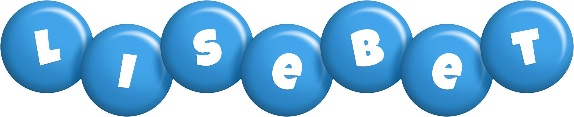 Lisebet candy-blue logo