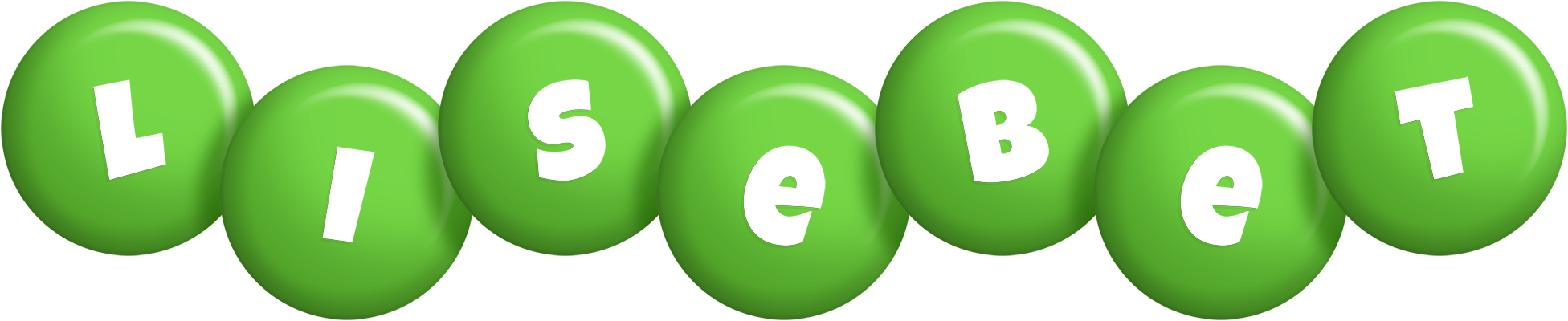 Lisebet candy-green logo