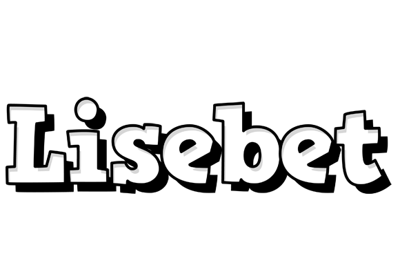 Lisebet snowing logo
