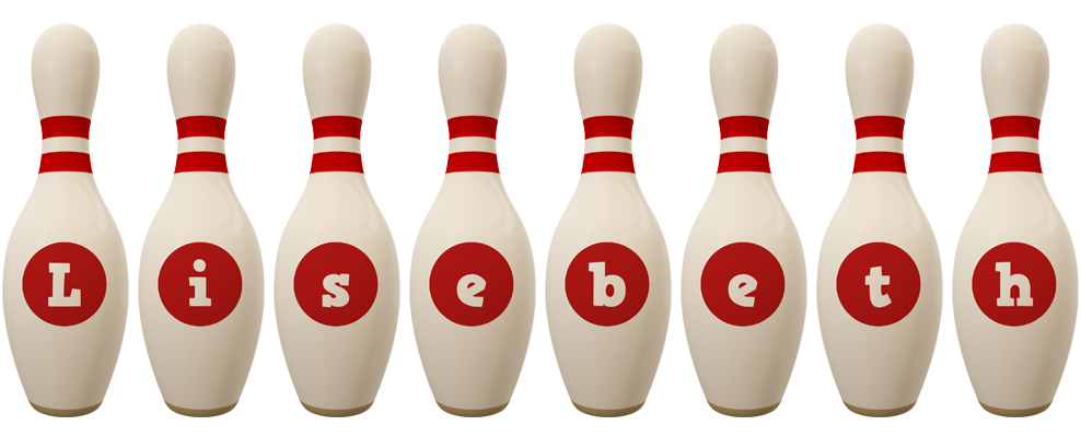 Lisebeth bowling-pin logo