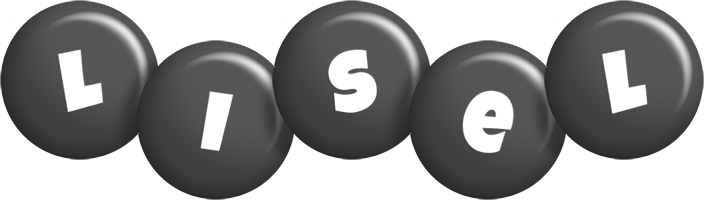 Lisel candy-black logo