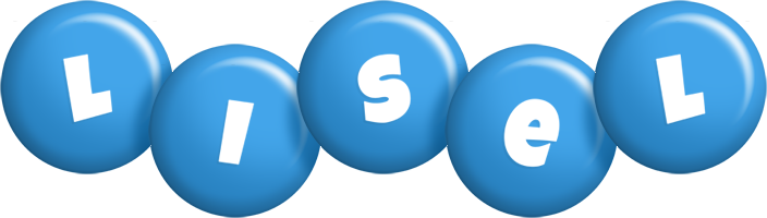 Lisel candy-blue logo